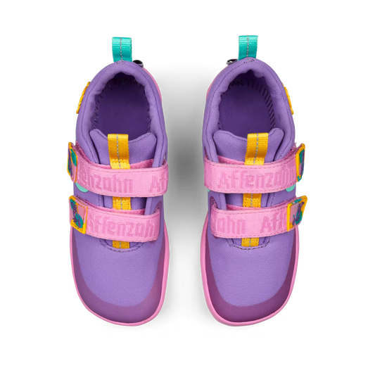 Affenzahn Halbschuh Barfuß Baumwolle Lucky Kreativ Tukan