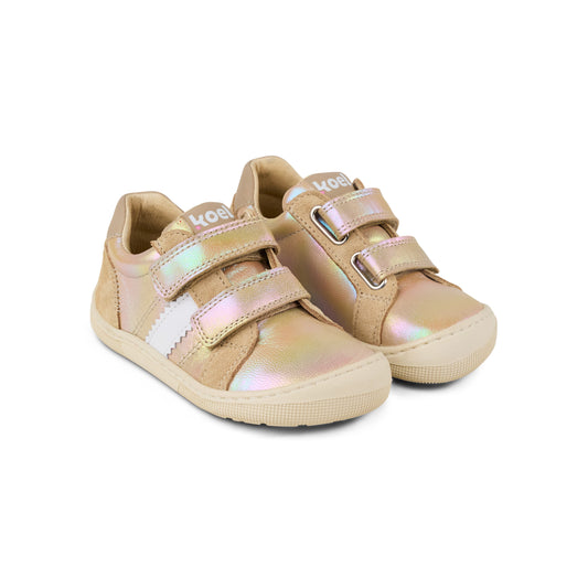 KOEL Denis Metallic 3.0 Gold – Lederschuh für breite Kinderfüße