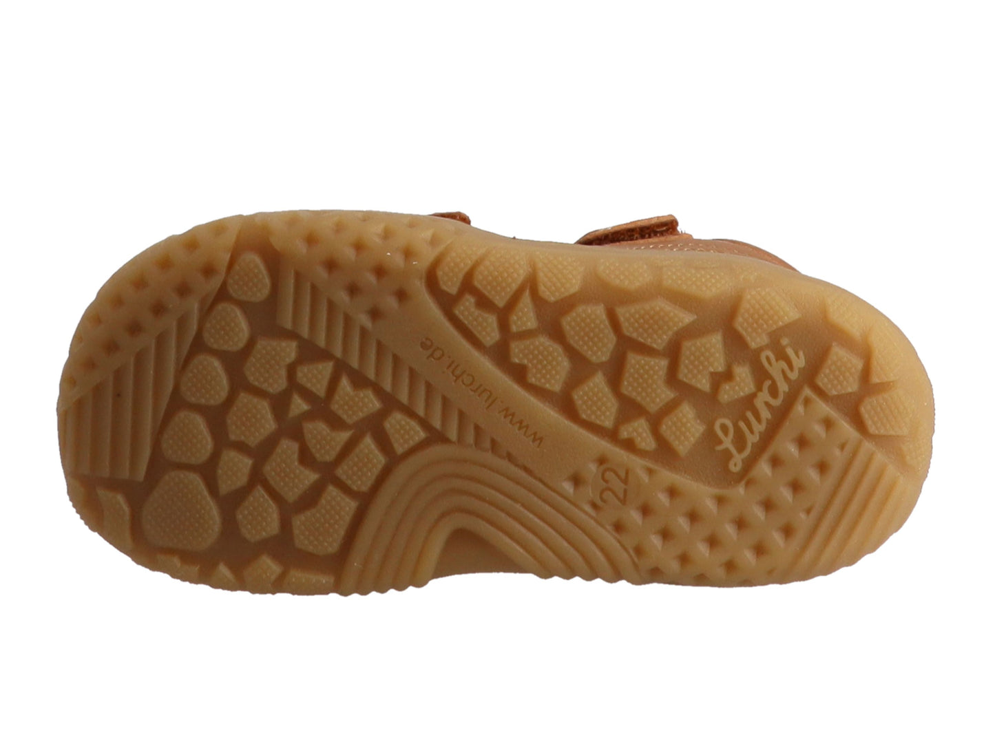 Lurchi Senti Barefoot Barfußsandale tan Leder Klettverschluss Ansicht 5