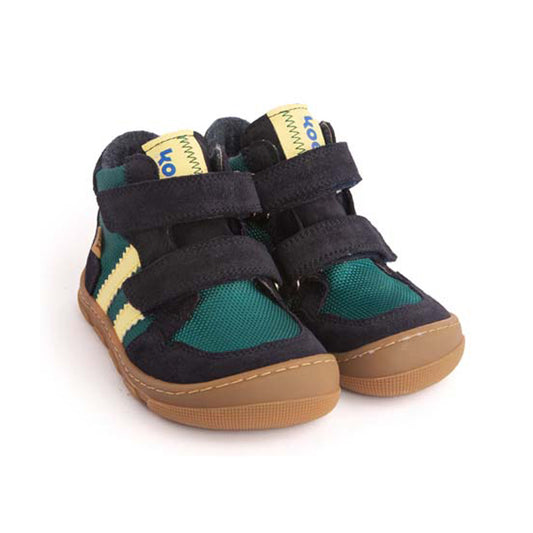 KOEL Kali Turquoise – flexibler Lederschuh für breite Kinderfüße