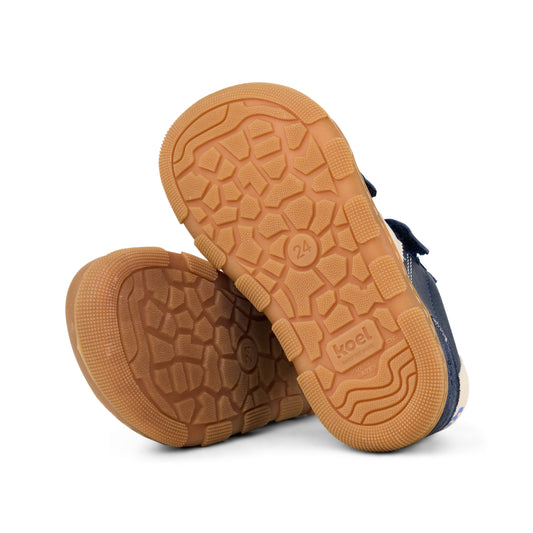 KOEL KOBI W II Blue – flexibler Kinderschuh für breite Füße