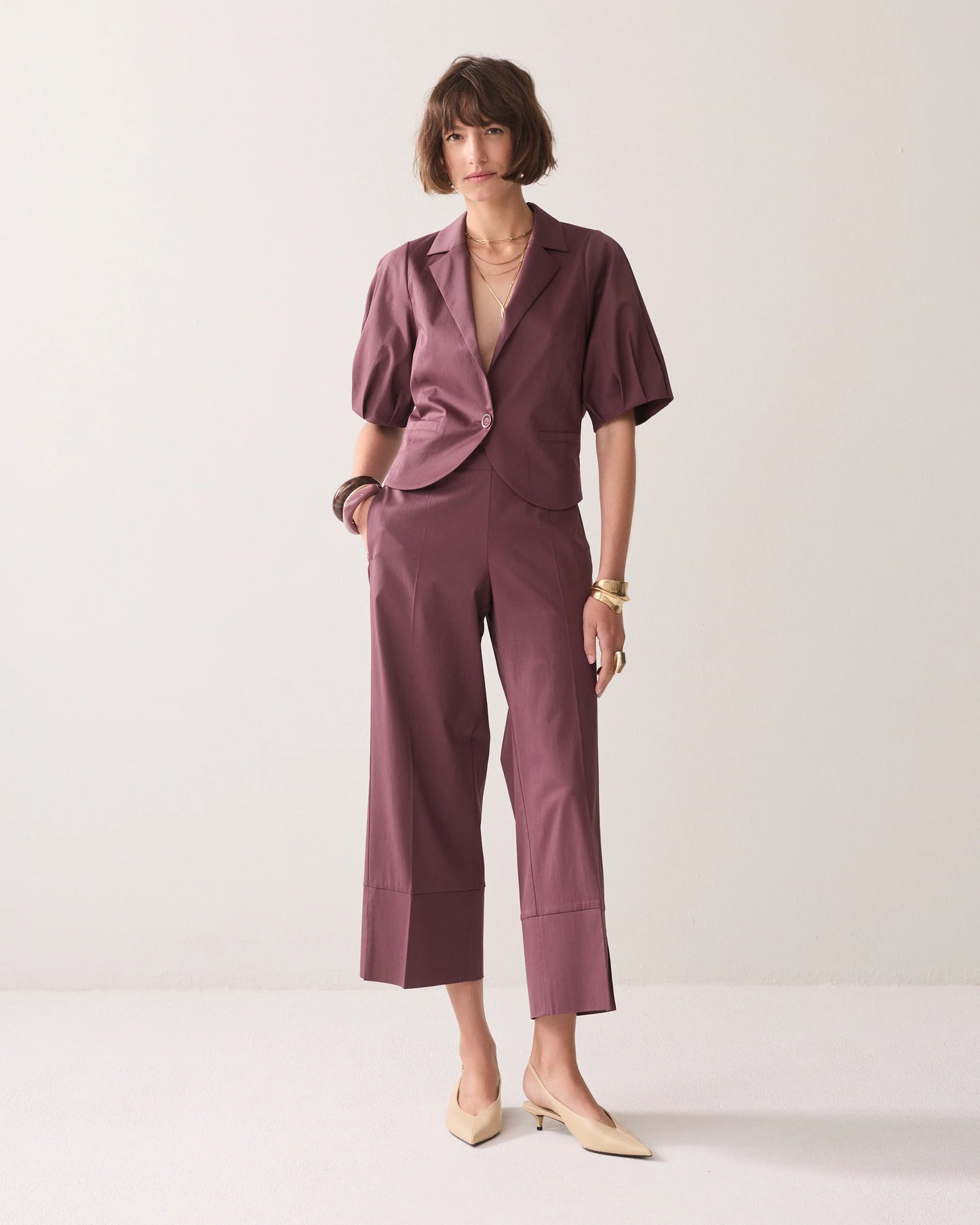 summum Kurzärmeliger Blazer