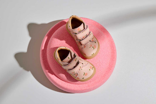 bisgaard barefoot „Dex“ peach – Leichter Barfußschuh