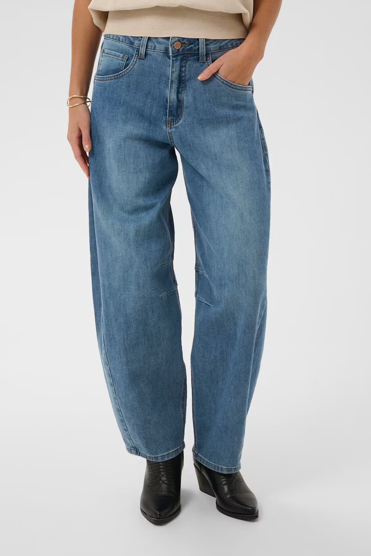 CREAM Bahren Barrel Jeans