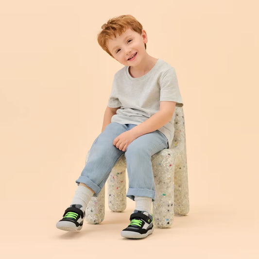 Affenzahn Halbschuh Vegan Cheerly Panther Grey