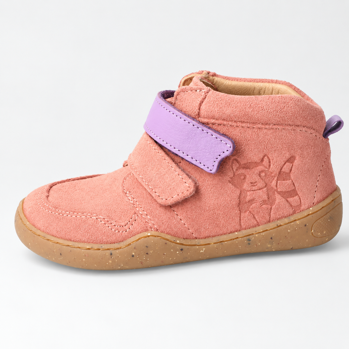 bLIFESTYLE streifenhörnchenSTYLE Barfußschuh – Altrosa V16103L610-27