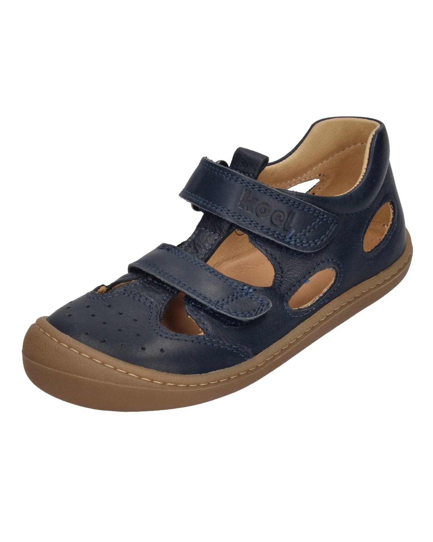 Koel Sandal Classic M Bep Leather Blue – Barfuß-Sandale für Kinder