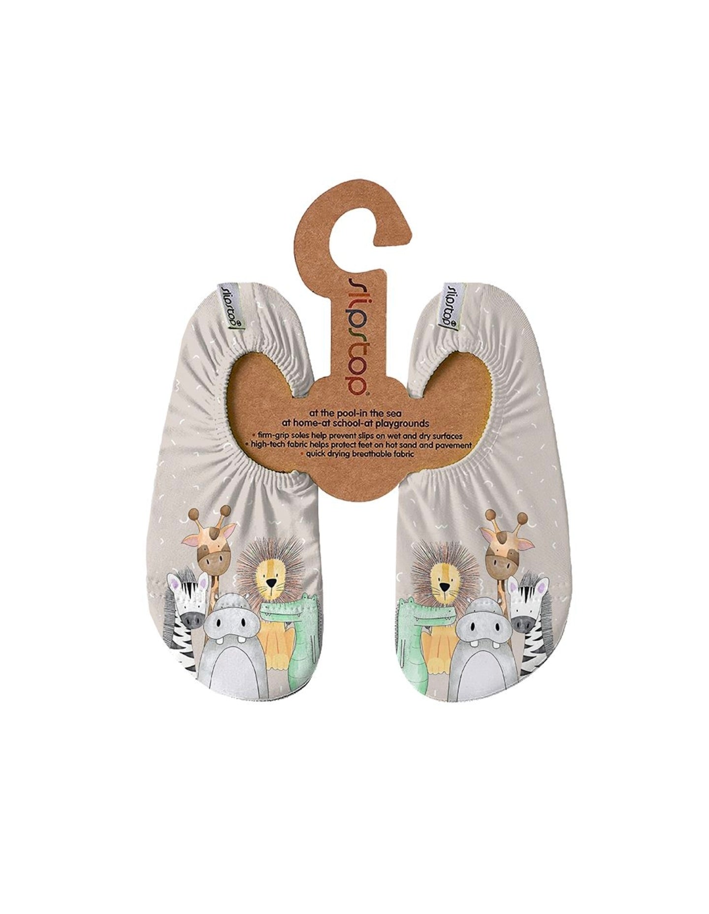 SlipStop Kinder Badeschuhe Say Cheese- Soft Sohle