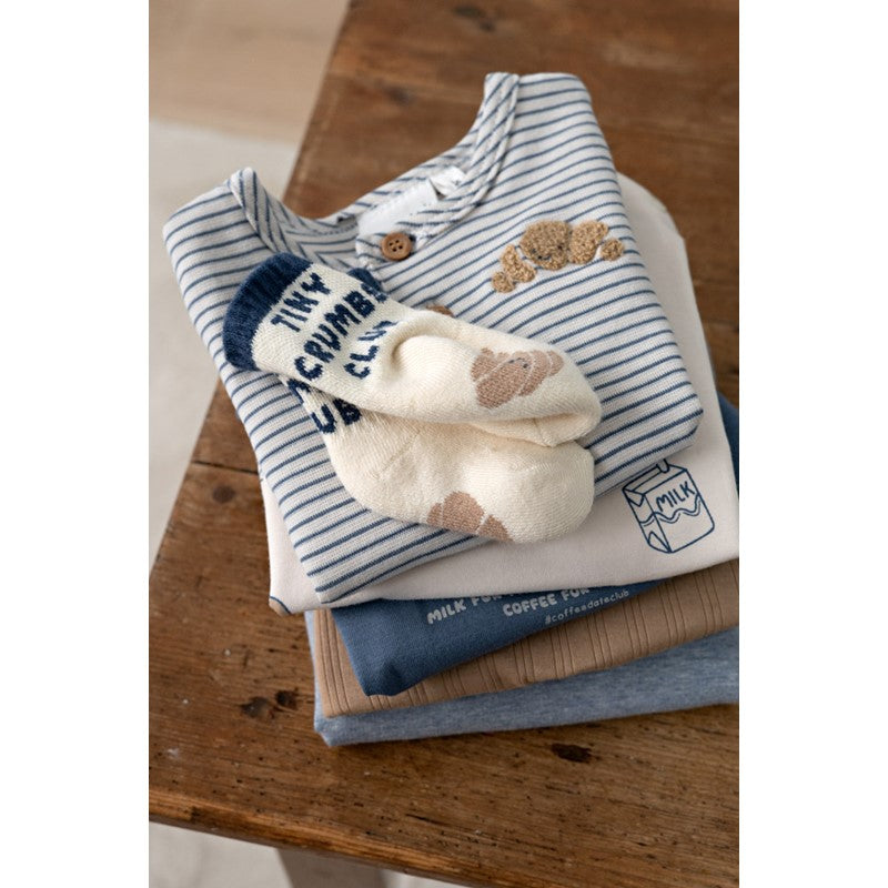 feetje Body -AOP Breakfast Buddy Blau