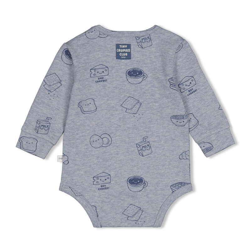 feetje Body -AOP Breakfast Buddy Blau