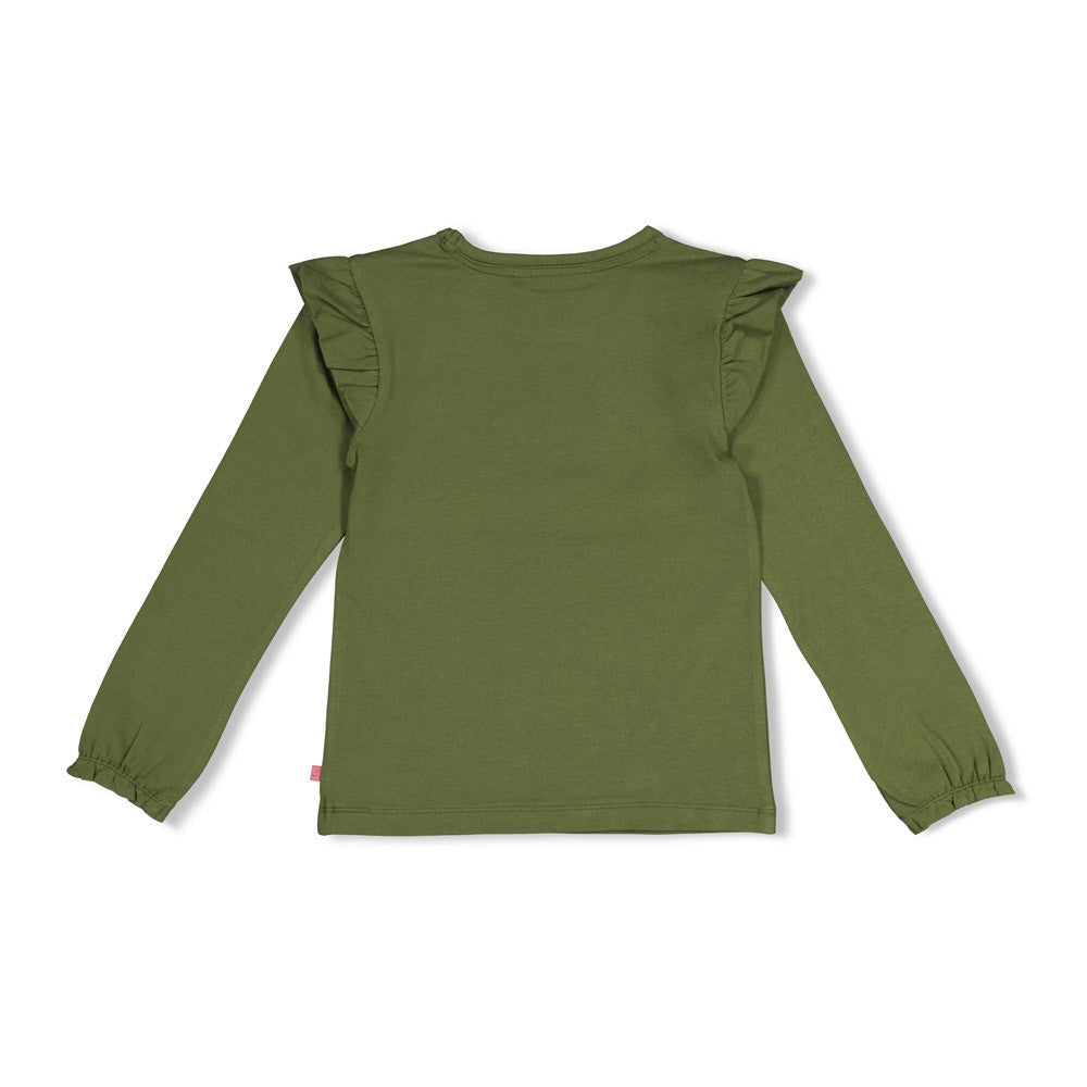 Jubel Longsleeve Moon Flowers Olive 91600467
