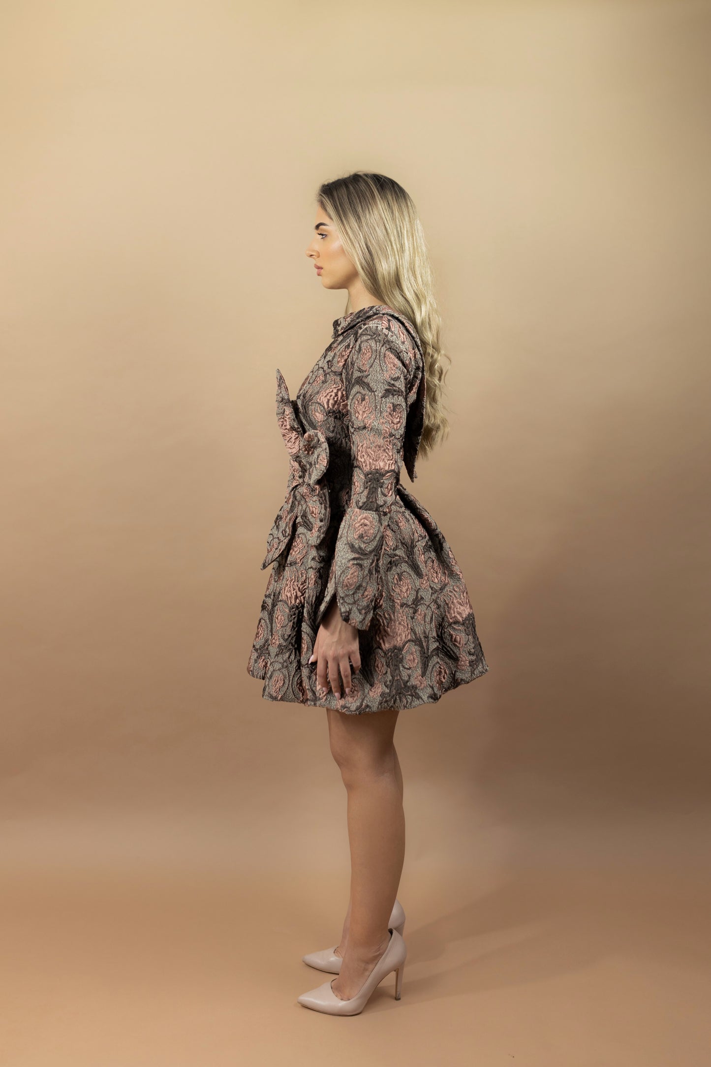 MYMAR Design Mode - Ballon Kleid Blumen