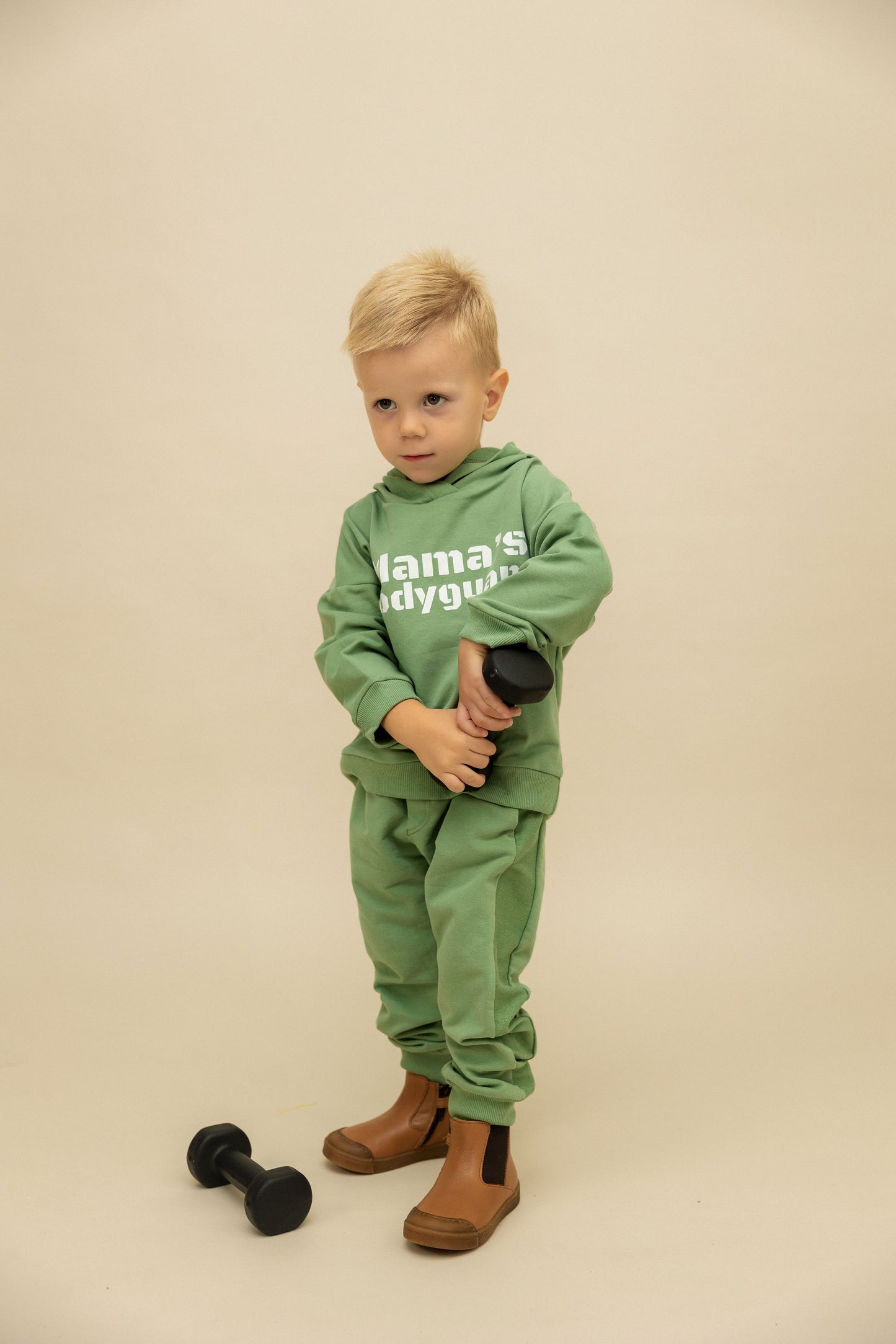 "Mama‘s Bodyguard" Sportanzug olive