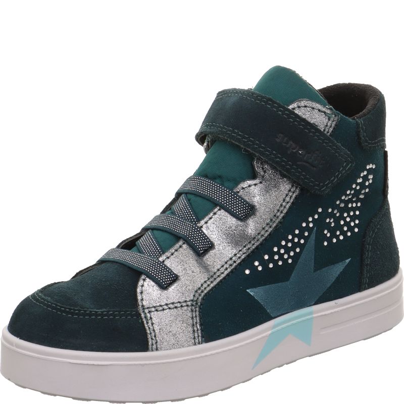 Superfit grün/hellblau velours efekte Stella