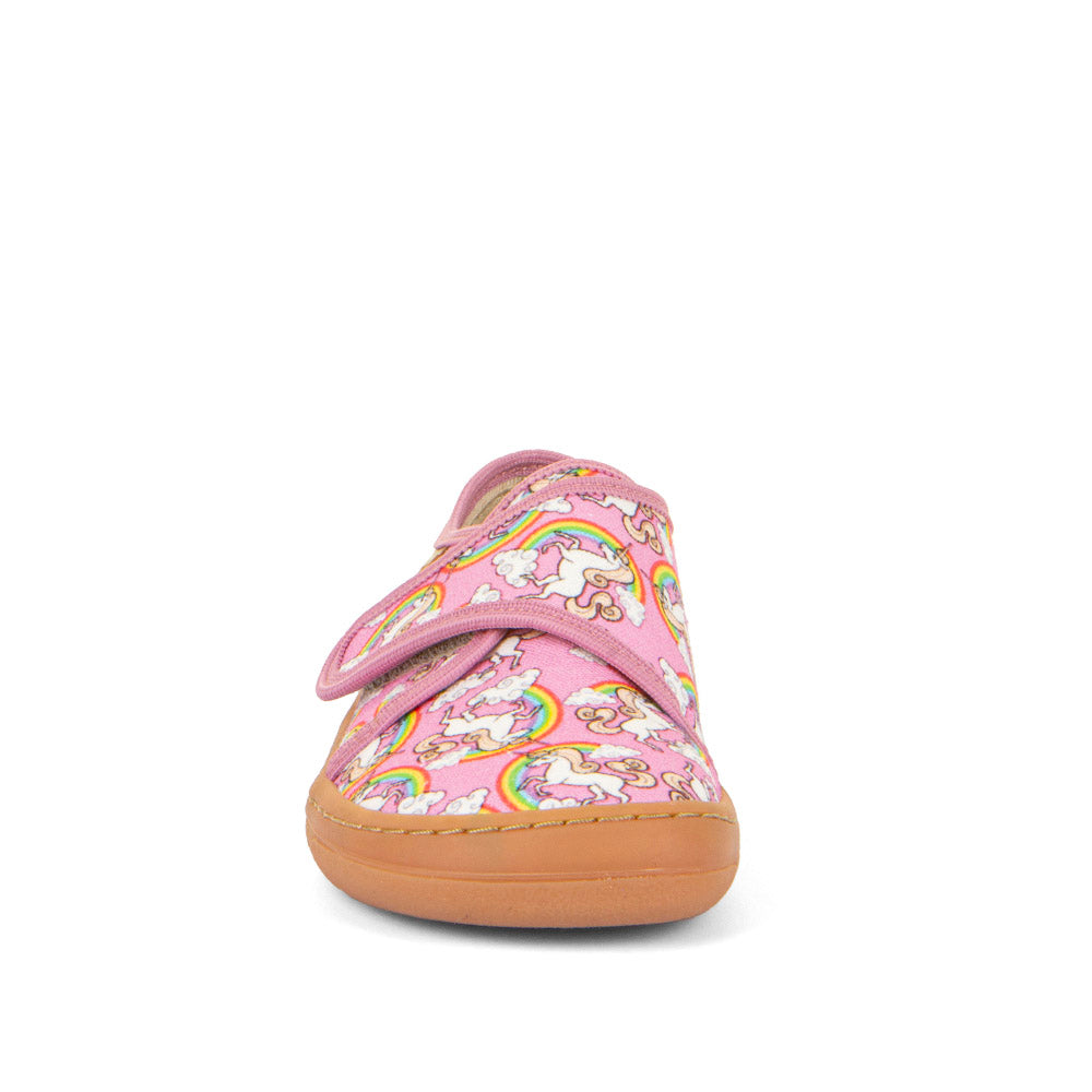 Froddo Barefoot Slippers White/Pink