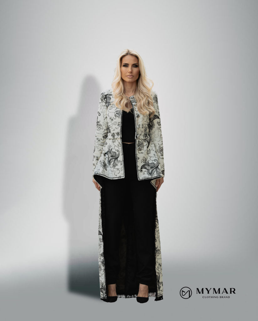 MYMAR Italy Design Mode - Mantel aus Wolle