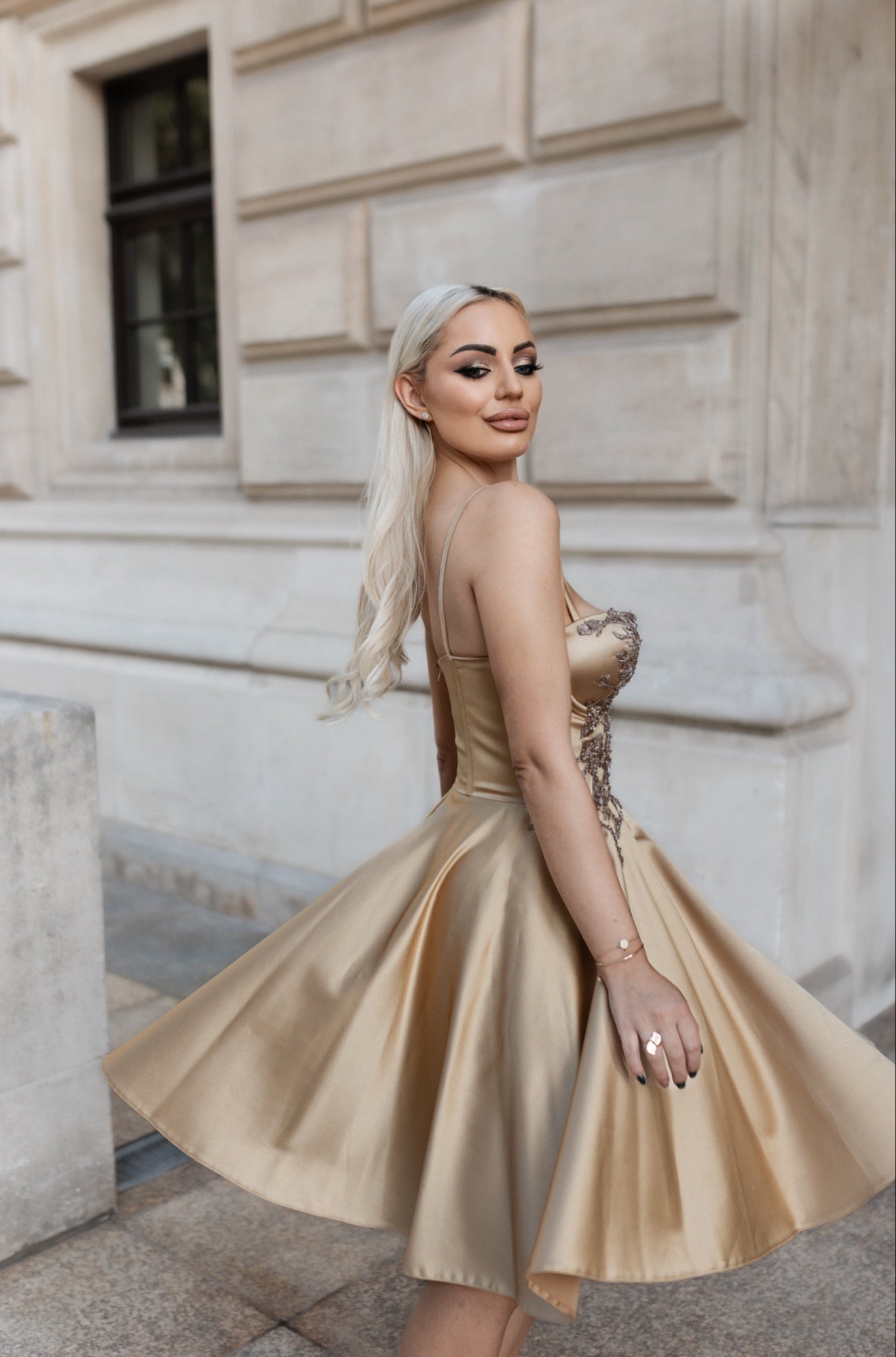 MYMAR Luxus Design - Unikat Kleid