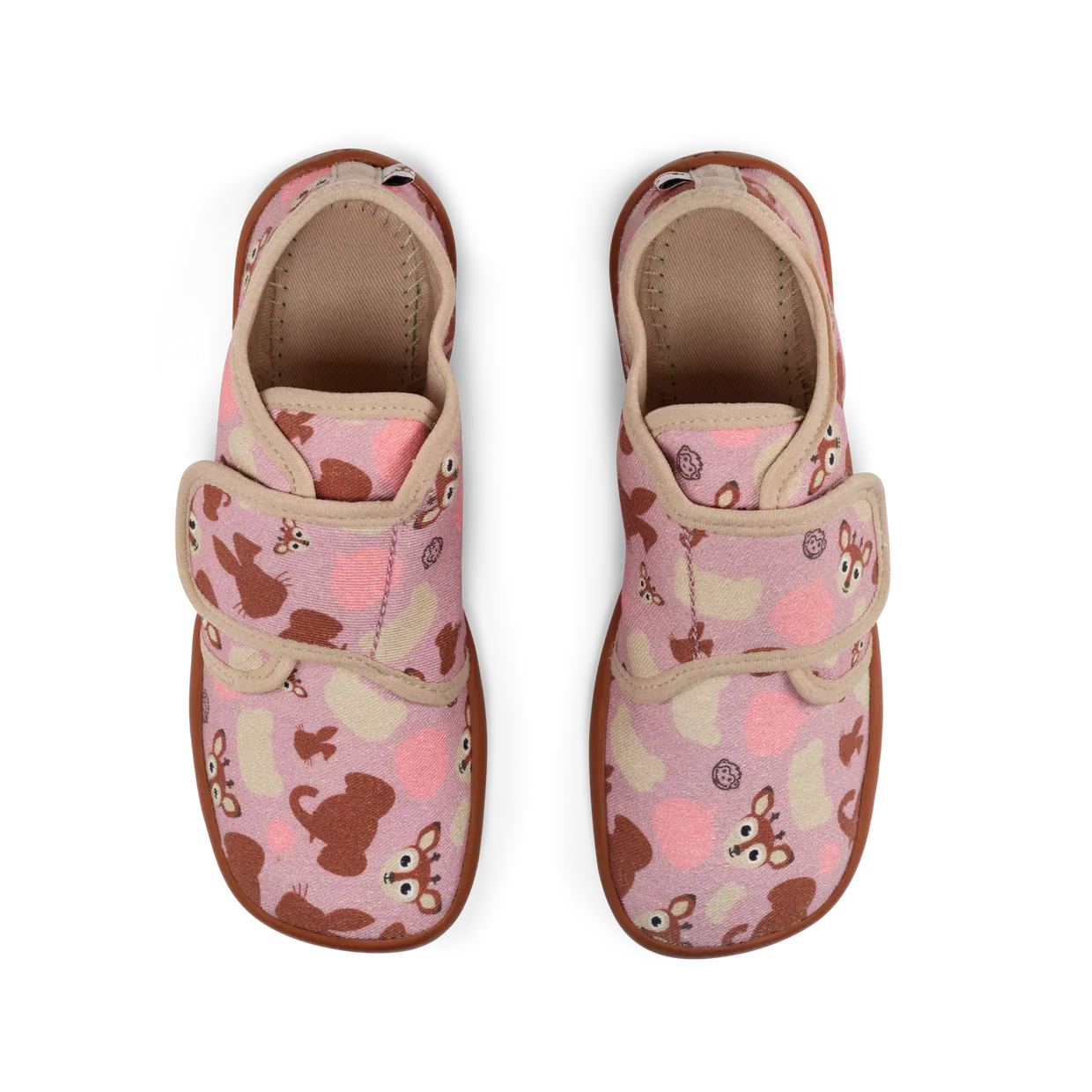 Affenzahn Slipper Cotton Movy Deer Rose