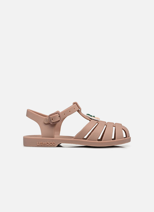 Liewood „Bre“ peach dark Rosa Sandalen mit Charms