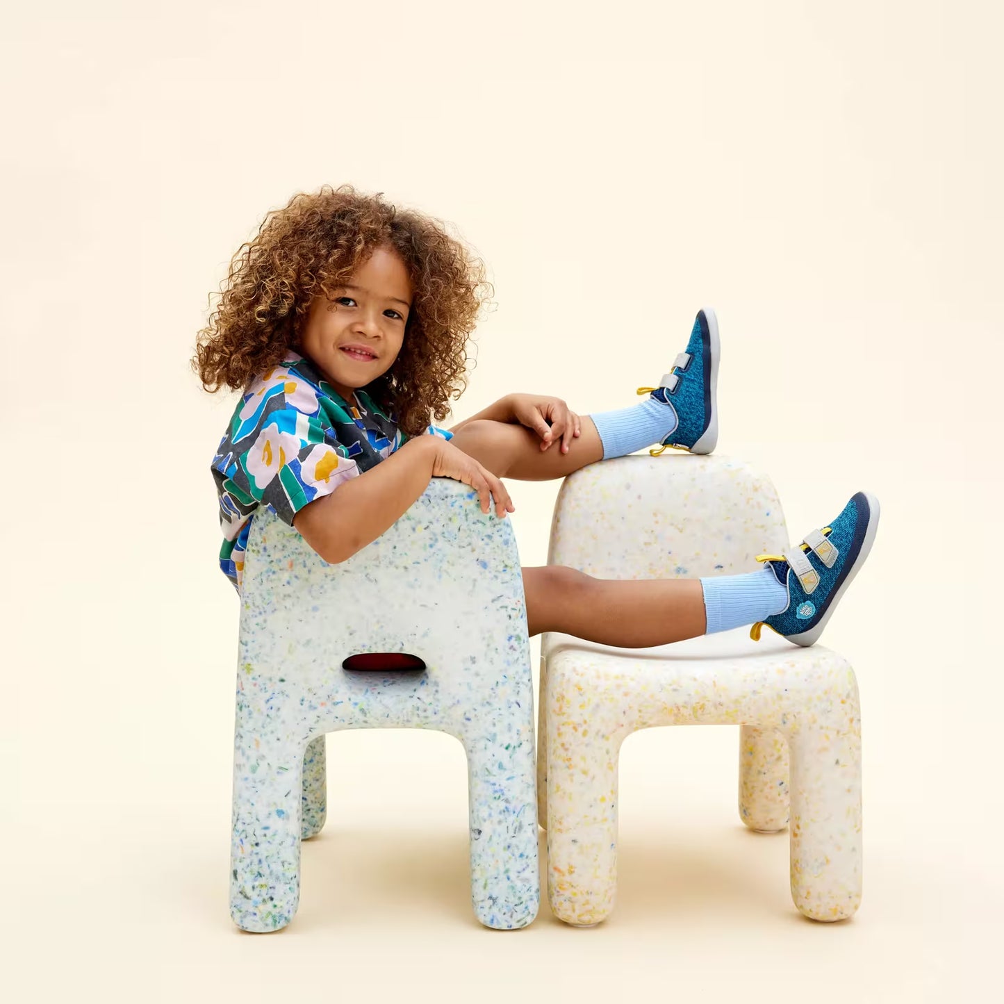 Affenzahn Halbschuh Knit Happy Pinguin