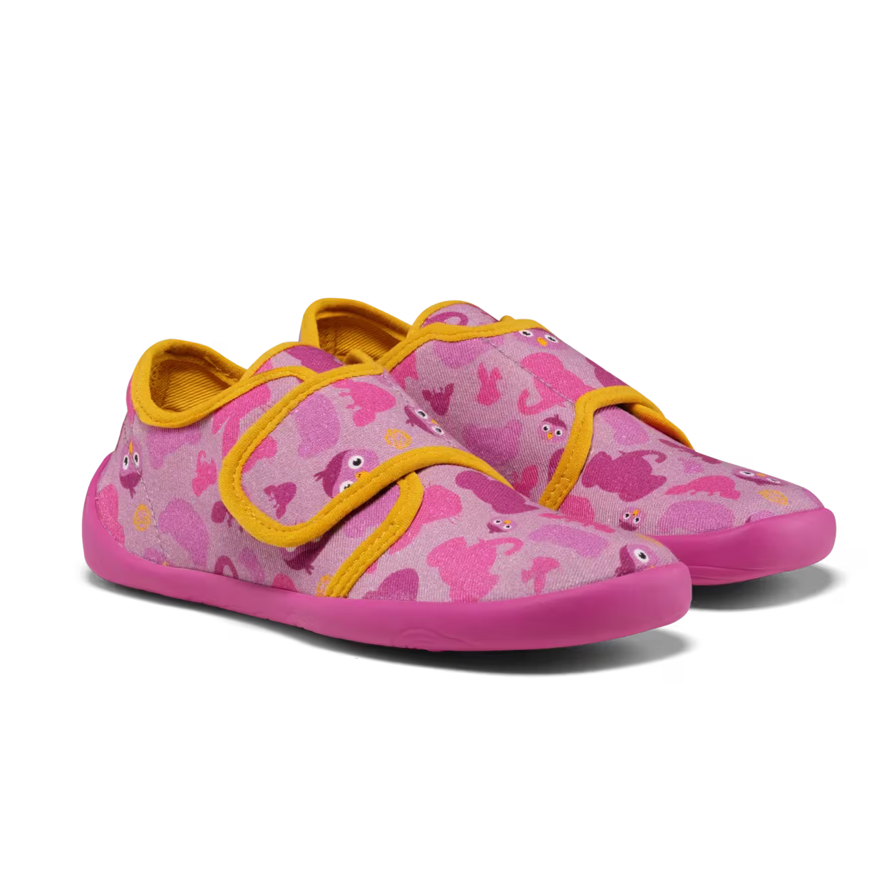 Affenzahn Slipper cotton Movy Bird Berry