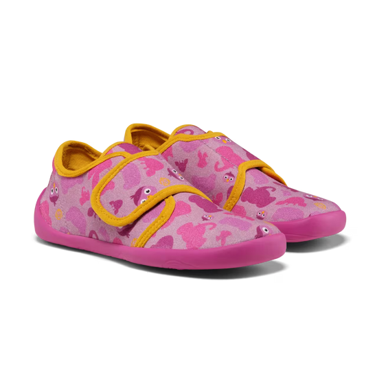 Affenzahn Slipper cotton Movy Bird Berry