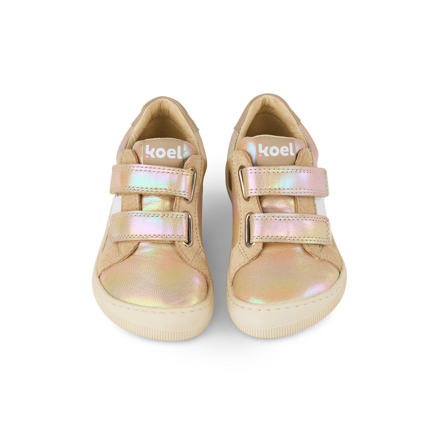 KOEL Denis Metallic 3.0 Gold – Lederschuh für breite Kinderfüße