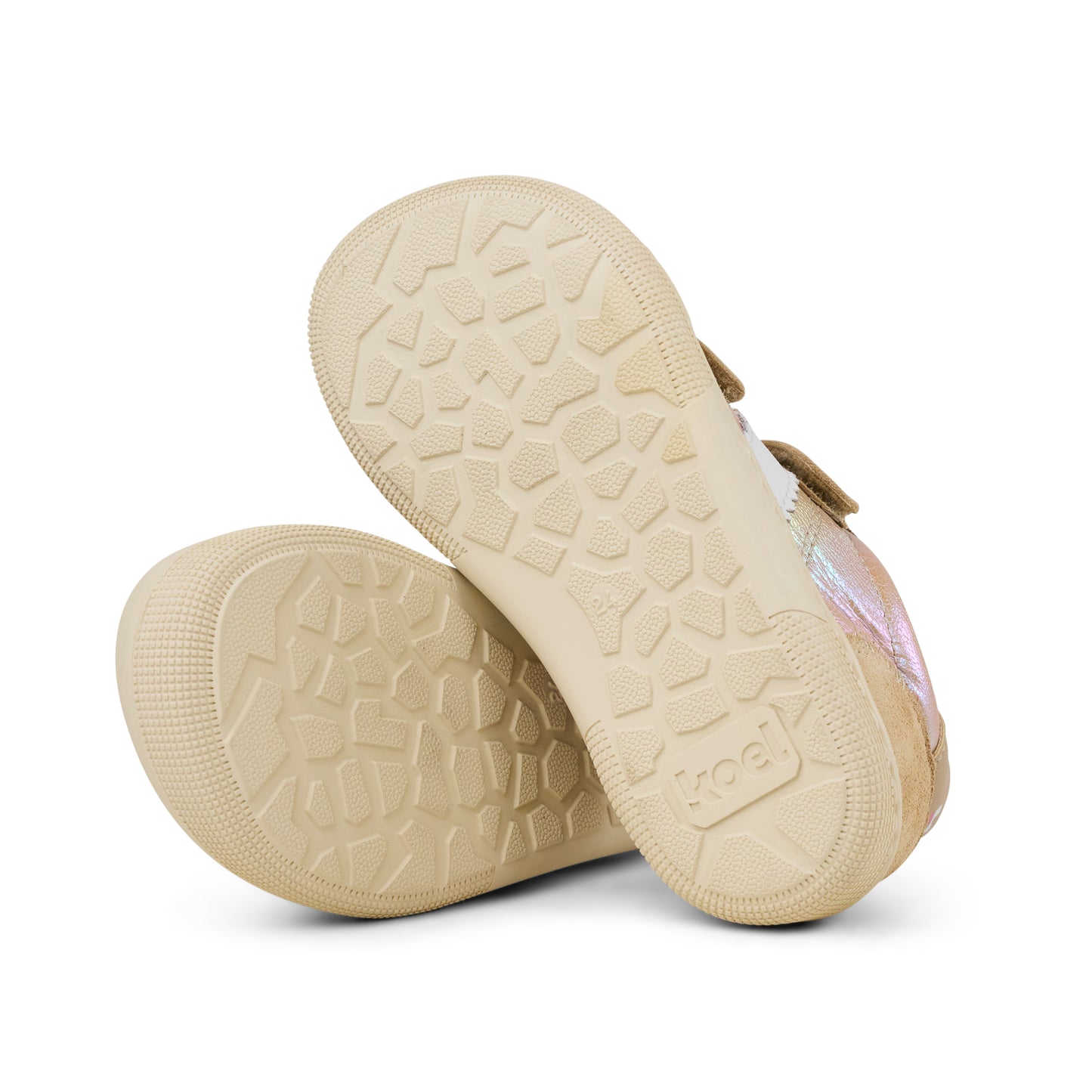 KOEL Denis Metallic 3.0 Gold – Lederschuh für breite Kinderfüße