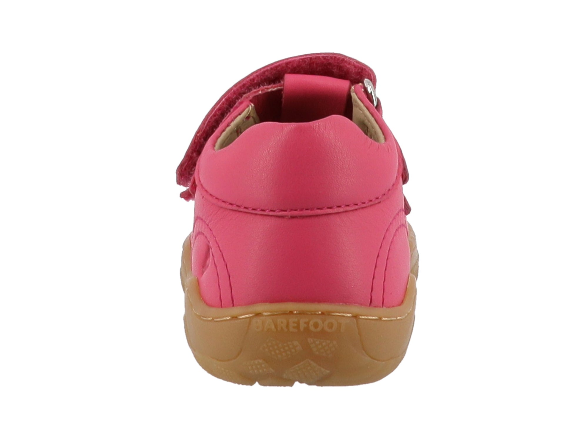 Lurchi Senti Barefoot Barfußsandale fuchsia Leder Klettverschluss Ansicht 4