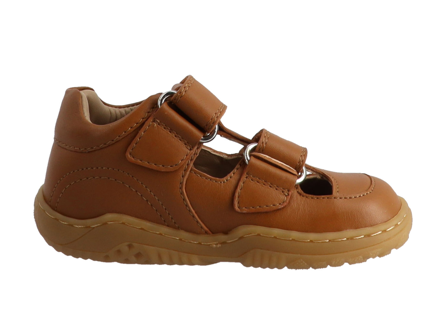 Lurchi Senti Barefoot Barfußsandale tan Leder Klettverschluss Ansicht 3