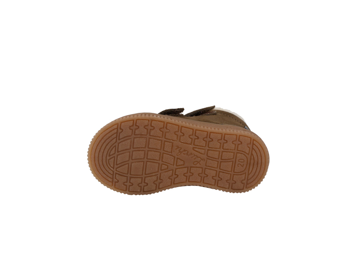 Lurchi Barfuß-Winterstiefel Felix Barefoot-TEX in olive bei MINIBEB