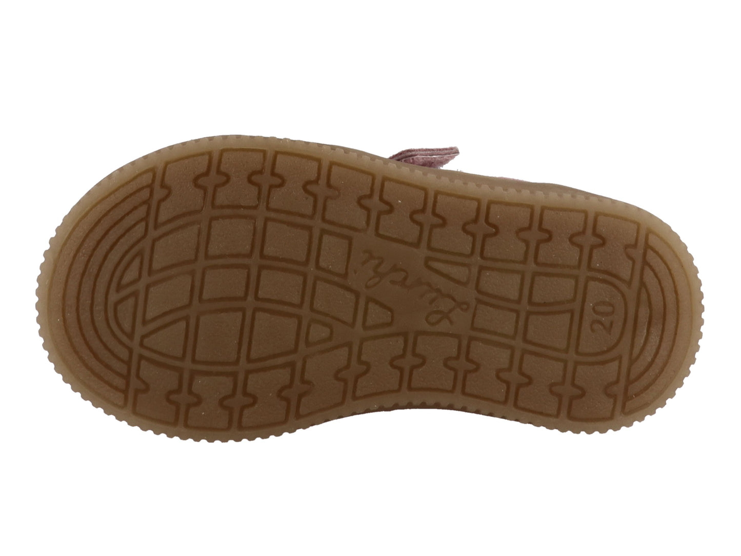 Lurchi Falki Barefoot Barfußschuh rosa Veloursleder Klettverschluss Ansicht 5