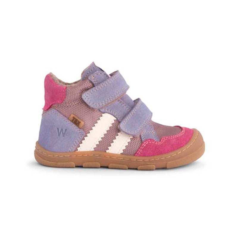 KOEL Kali Barefoot Tex Shoe Elastic Nappa Lavendel – Barfußschuh für Kinder mit breiten Füßen