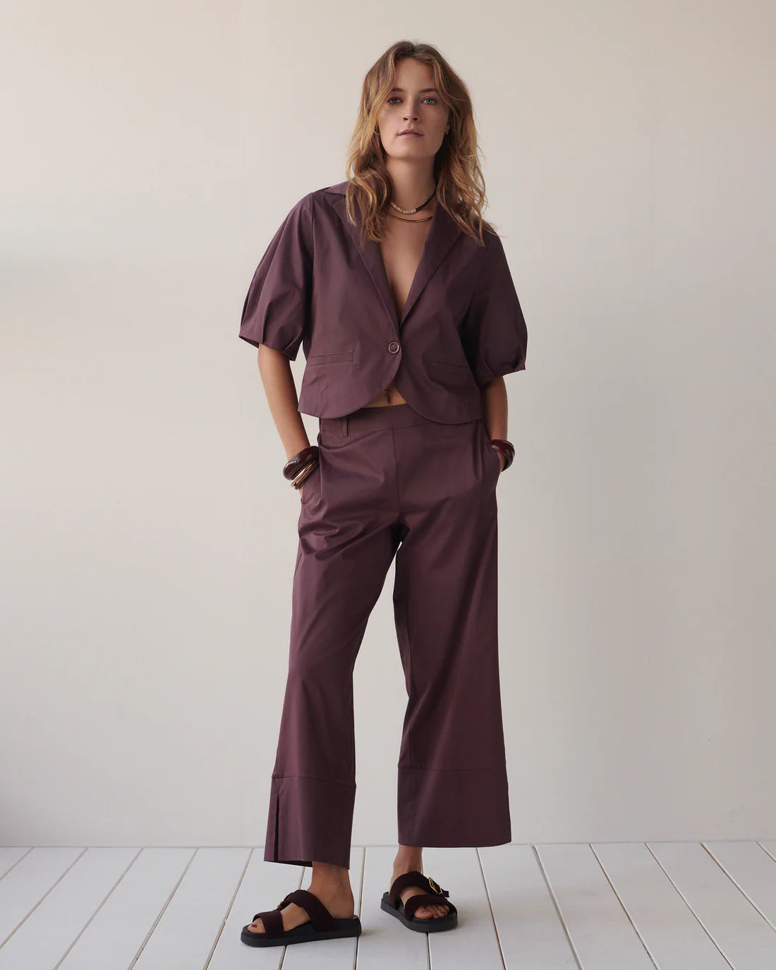 summum Kurzärmeliger Blazer