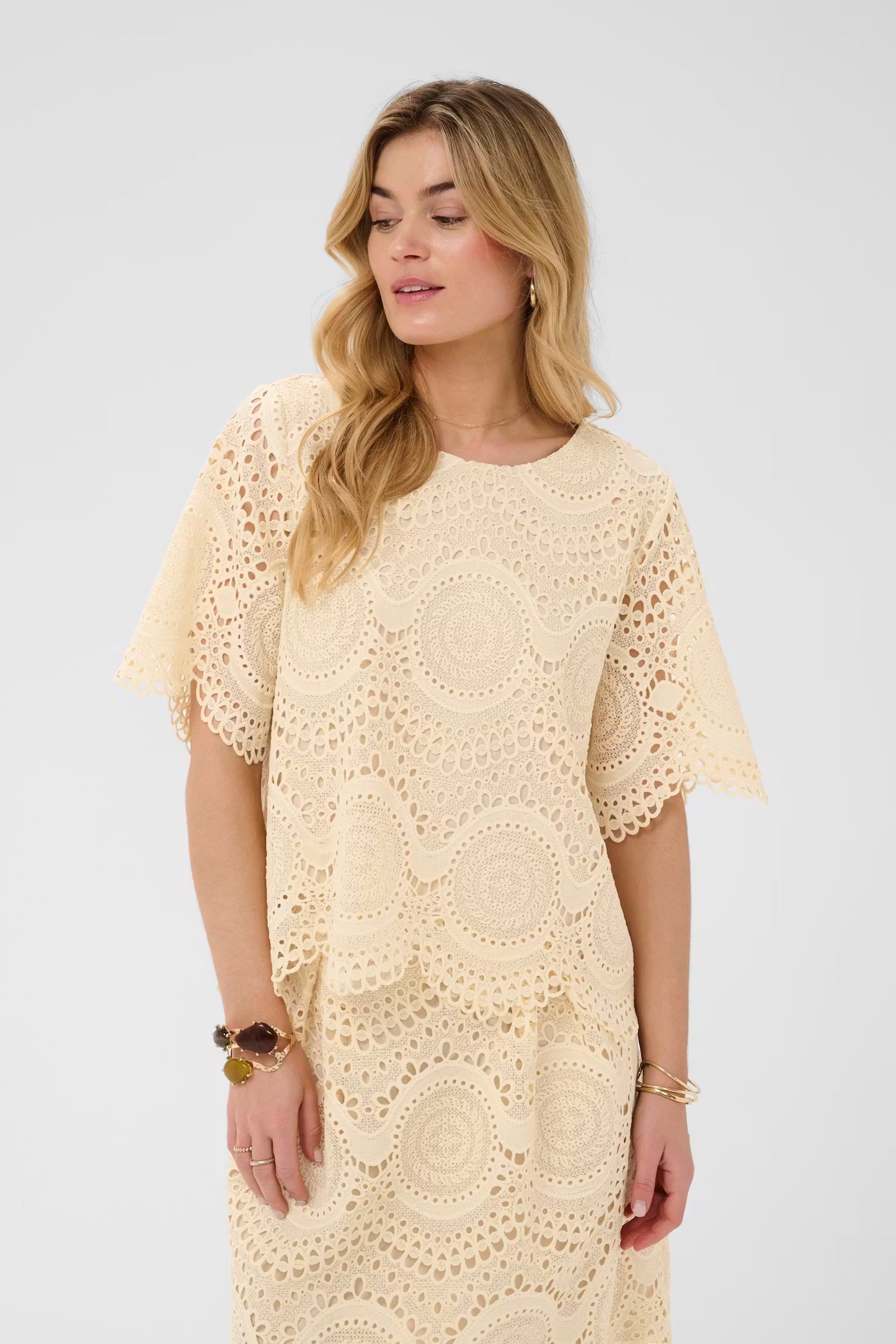 CREAM Baja Bluse