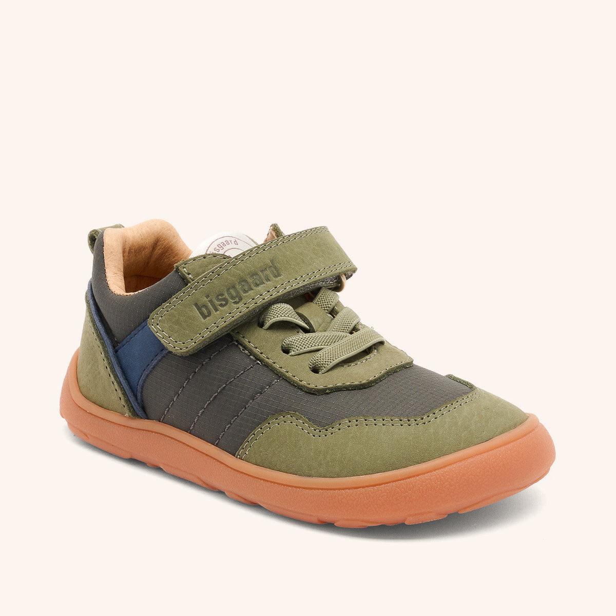 Bisgaard Barfuß-Sneaker Baloo in Salbeigrün bei MINIBEB