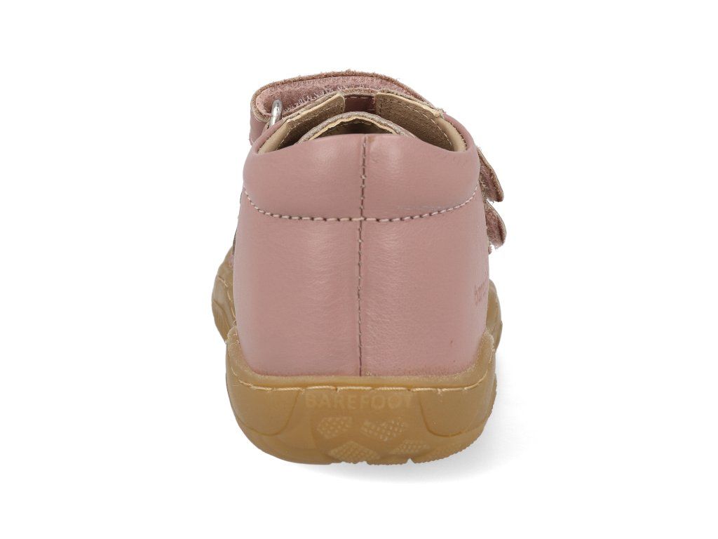 Lurchi Sorik Barefoot Kinderschuh rosa Leder Klettverschluss Ansicht 5