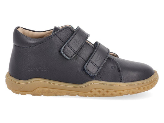 Lurchi Sorik Barefoot Kinderschuh marineblau Leder Klettverschluss Ansicht 2