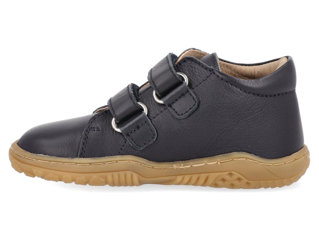 Lurchi Sorik Barefoot Kinderschuh marineblau Leder Klettverschluss Ansicht 4