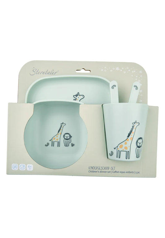 Sterntaler Geschirrset 6802570 –Safari Blassgrün