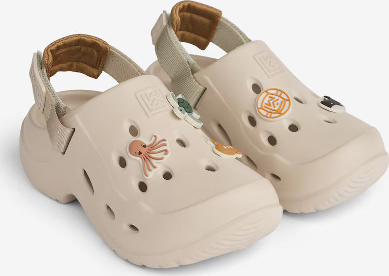 Liewood „Milas“ Sandalen – Leichte Freiheit in Creme für warme Tage