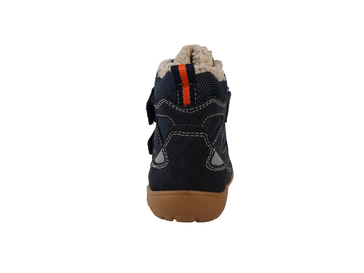 Lurchi Barfuß-Stiefelette Juppy Barefoot-TEX in navy bei MINIBEB