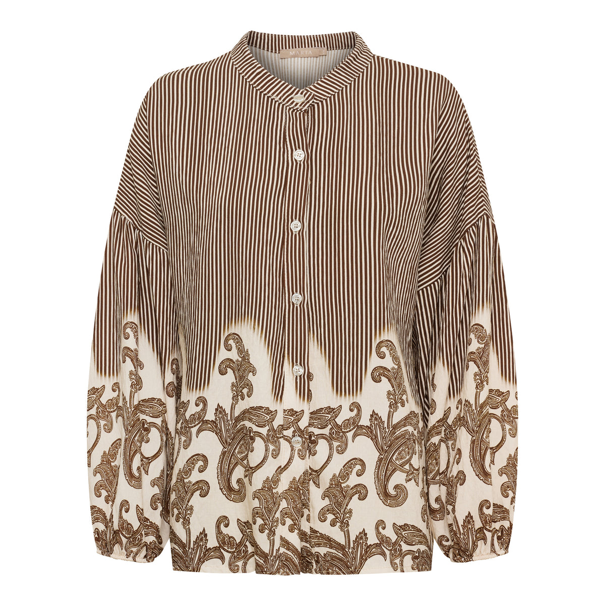 MARTA Bluse Marrone 8597