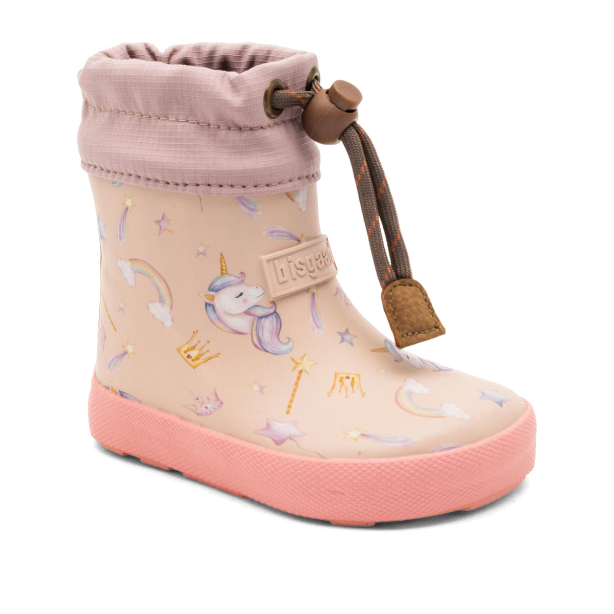 bisgaard Barfuß-Gummistiefel Thermo Rubber in Einhorn bei MINIBEB