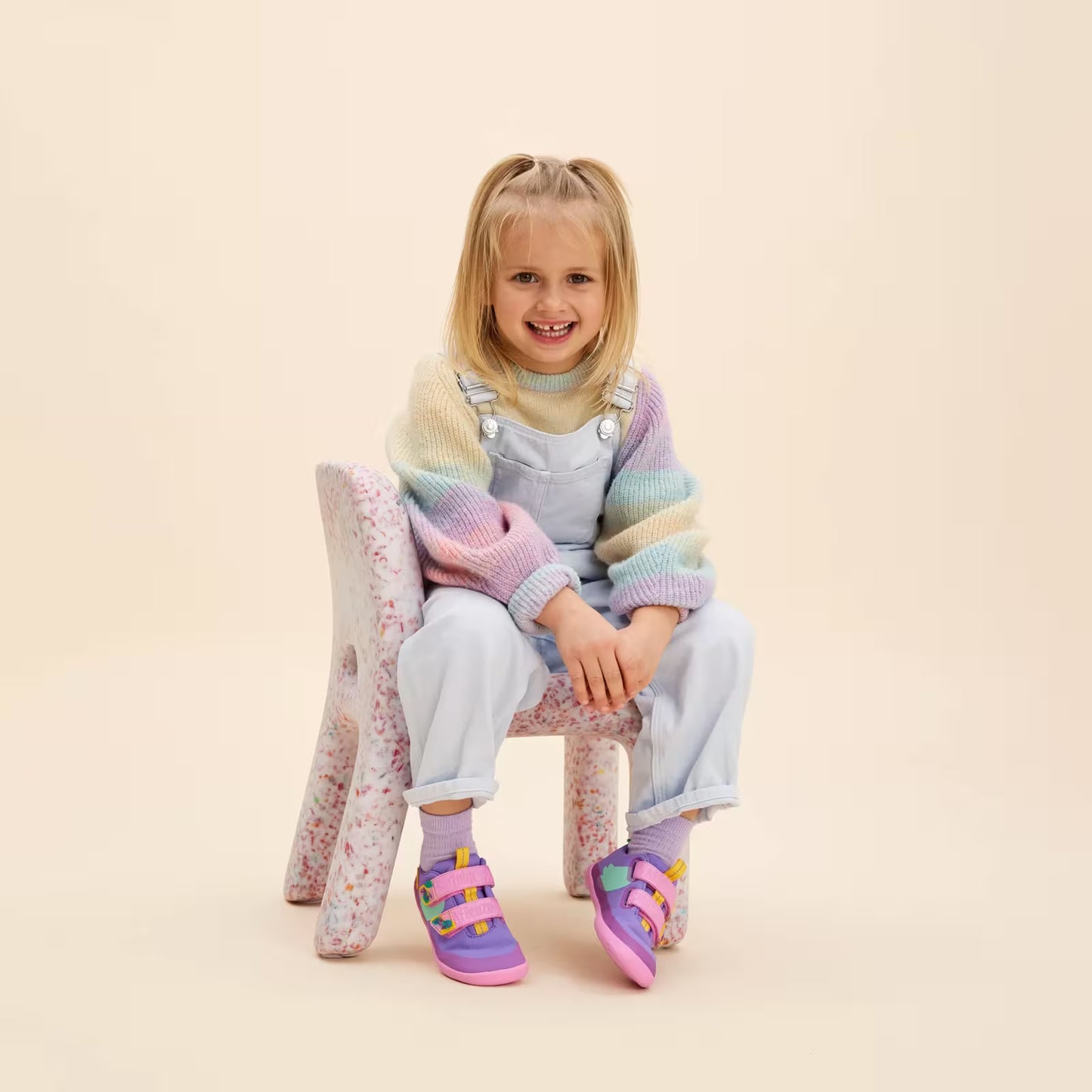 Affenzahn Halbschuh Barfuß Baumwolle Lucky Kreativ Tukan