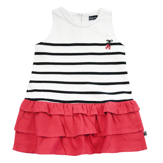 Week-end à la mer Baby Kleid Aimee – Weiß/Gauthier