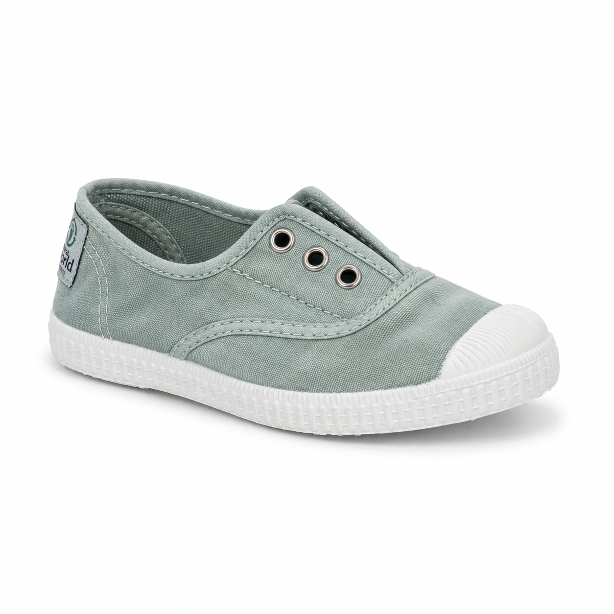 Natural World Aqua Slip On Sneaker