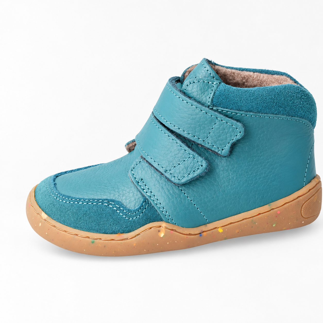 bLIFESTYLE streifenhörnchenSTYLE Barfußschuh – Petrol WBN156103MV290-24