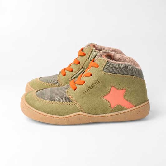 bLIFESTYLE kodiakbärSTYLE KIDS Barfußschuh – Khaki VT467110MV580-24