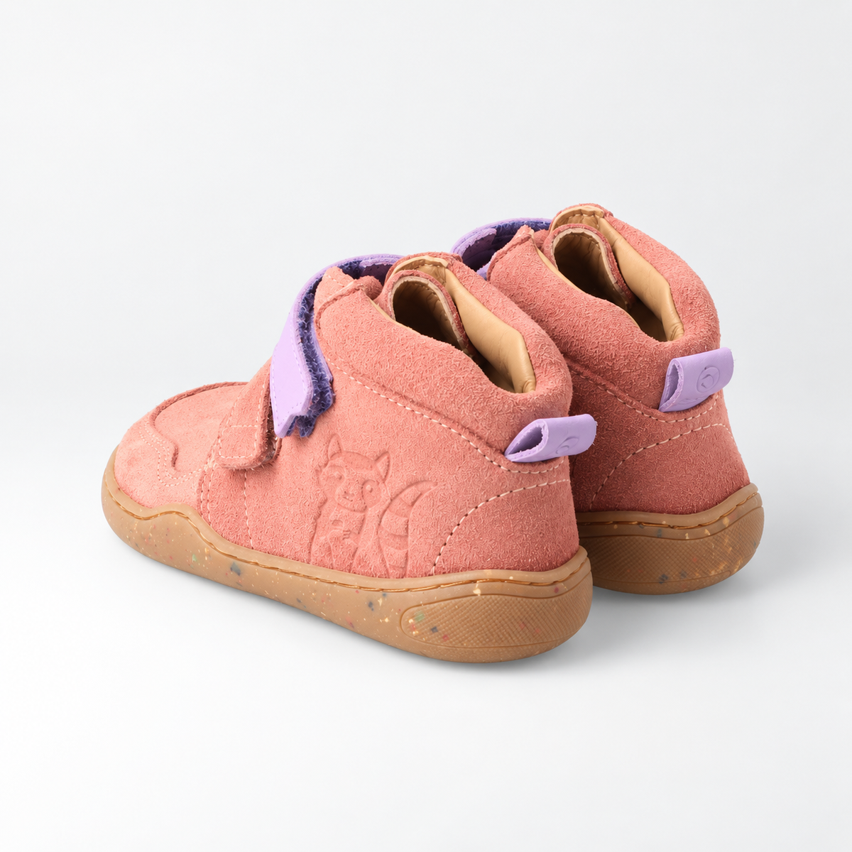 bLIFESTYLE streifenhörnchenSTYLE Barfußschuh – Altrosa V16103L610-27